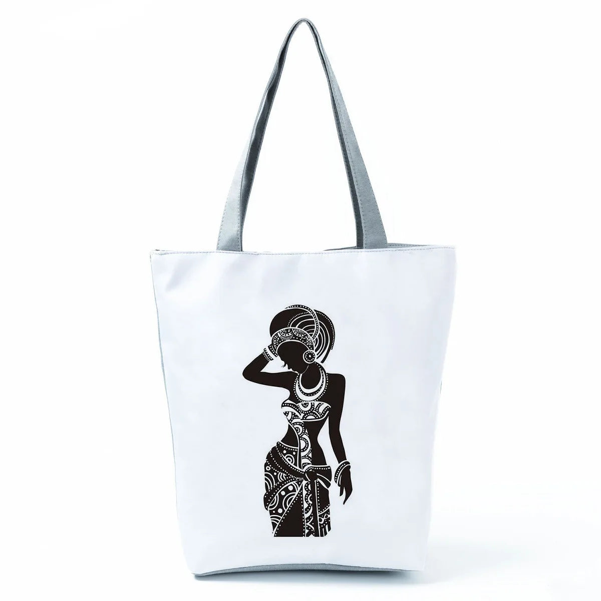 Trendy Hot Sale Of The Season Large Capacity Single Shoulder Printed Women's Bag Cool Afro Girl Design Polyester Material Zip...