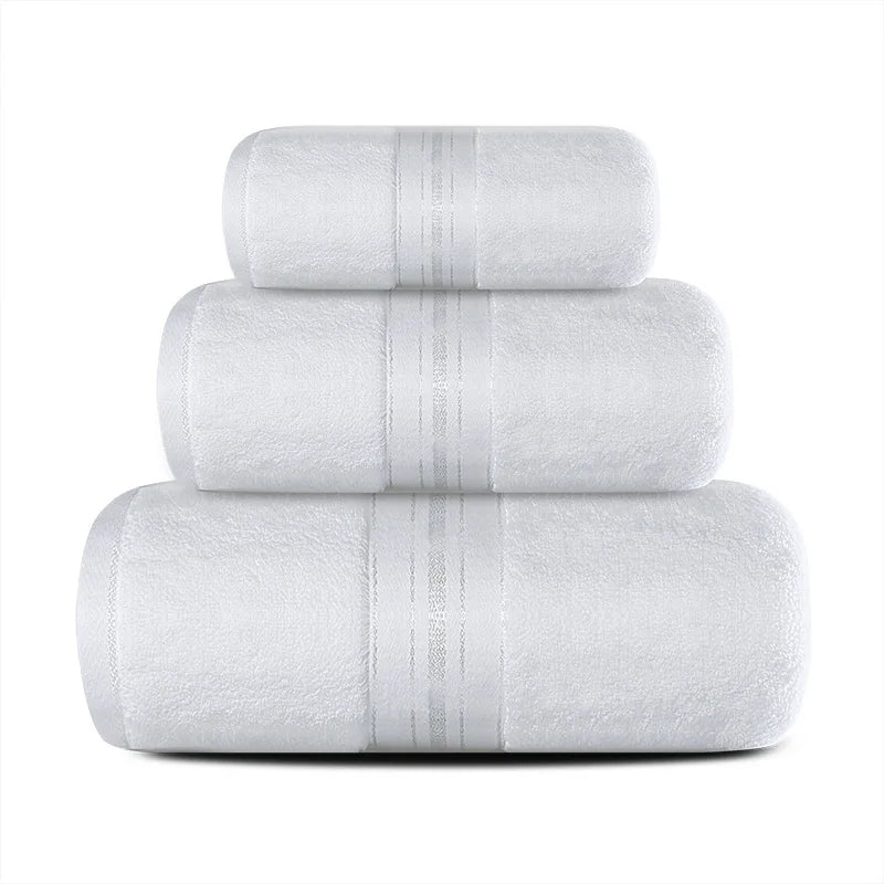 100% cotton thickened set absorbent adult bath towel super absorbent soft skin-friendly face wash bathroom face towel