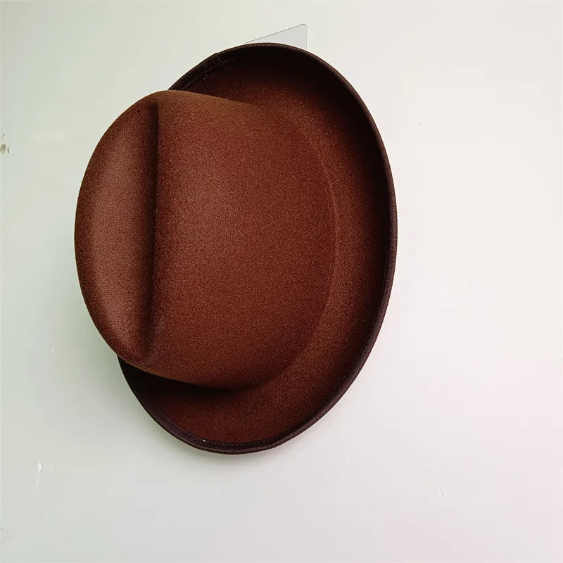 Green Retro Men's Spring Hat Unisex Men's Bow Women's Curved Brim Wide Brim Sun Hat Straw Hat Beach Hat sombrero hombre