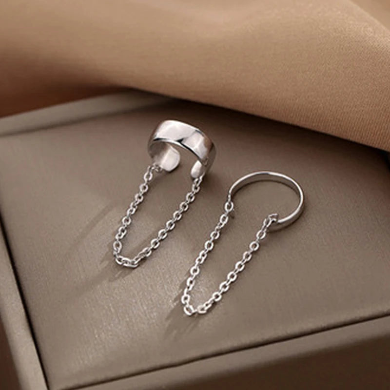 Pearl Ear Cuff Clip Earrings Non-Piercing Bone C-shaped Ear Ring Without Puncture Minimalist Earrings for Women Fashion Jewelry