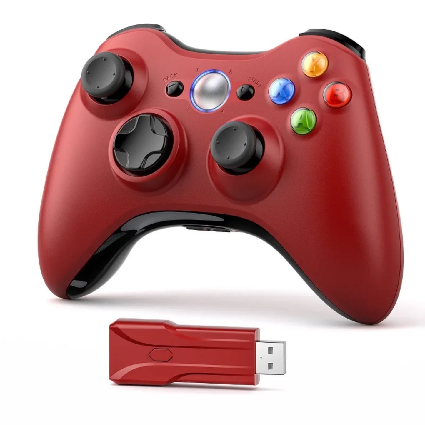 GAMROMBO Game Controller For Xbox 360/Slim/Windows7/8/10 Gamepad Wired/Wireless Controle Joystick Dual Vibration Gaming  Rocker