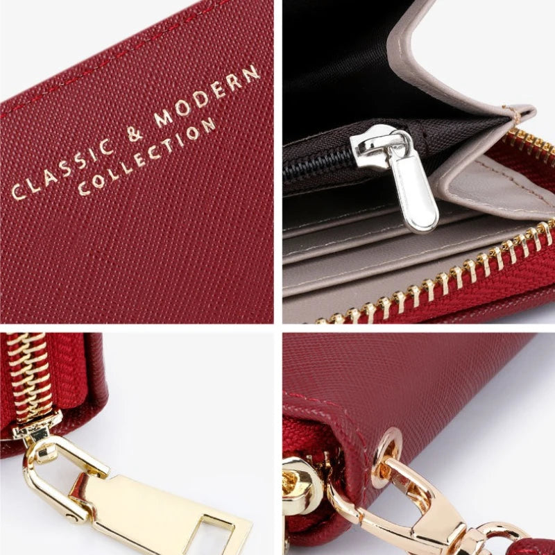 Women Wallet Fashion Purses for Woman Women's Long Style Simple Man Wallets Coin Purse Card Bag Woman's Bags Holders Luggage