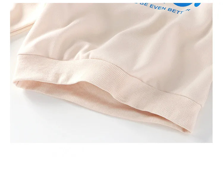 Baby Girls Boys Sweatshirt Kids Letter Hoodies Toddler Autumn Outerwear Winter Children's Clothing