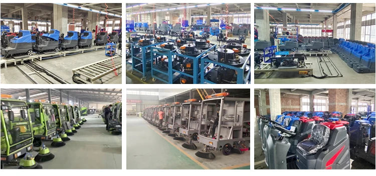 Multi-function Battery Operated Robot Industrial Self Propelled Floor Washing Machine Scrubber Dryer