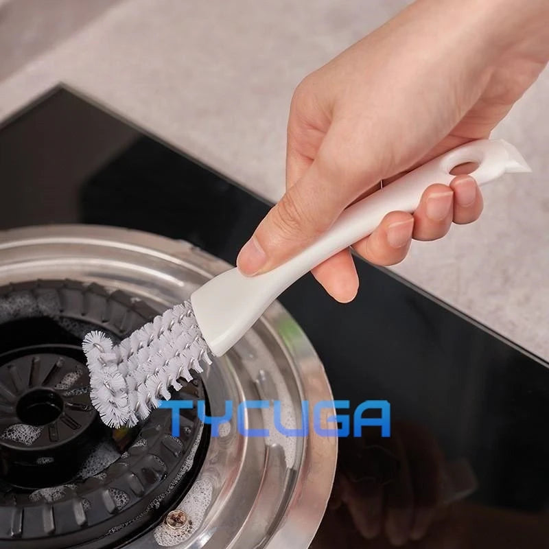 Multifunctional Kitchen Gap Cleaning Brush Gas Stove Stain Removal Brush Dead Corner Free Barbecue Grid Rack Easy To Use 1 pc