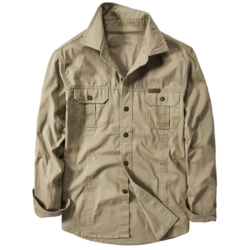 Men's Spring Tactical Soldiers Combat Long Sleeve Shirt Male Autumn Breathable Sport Tops Long Sleeve Slim Fit Shirts Size M-6XL