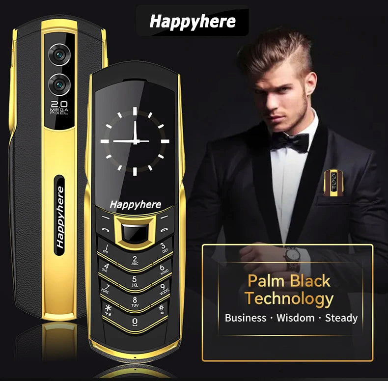 New Unlock V8 Bar Luxury Metal Handmade Phone Quad band Dual Sim Leather case Bluetooth FM Radio Push-button mobile phone