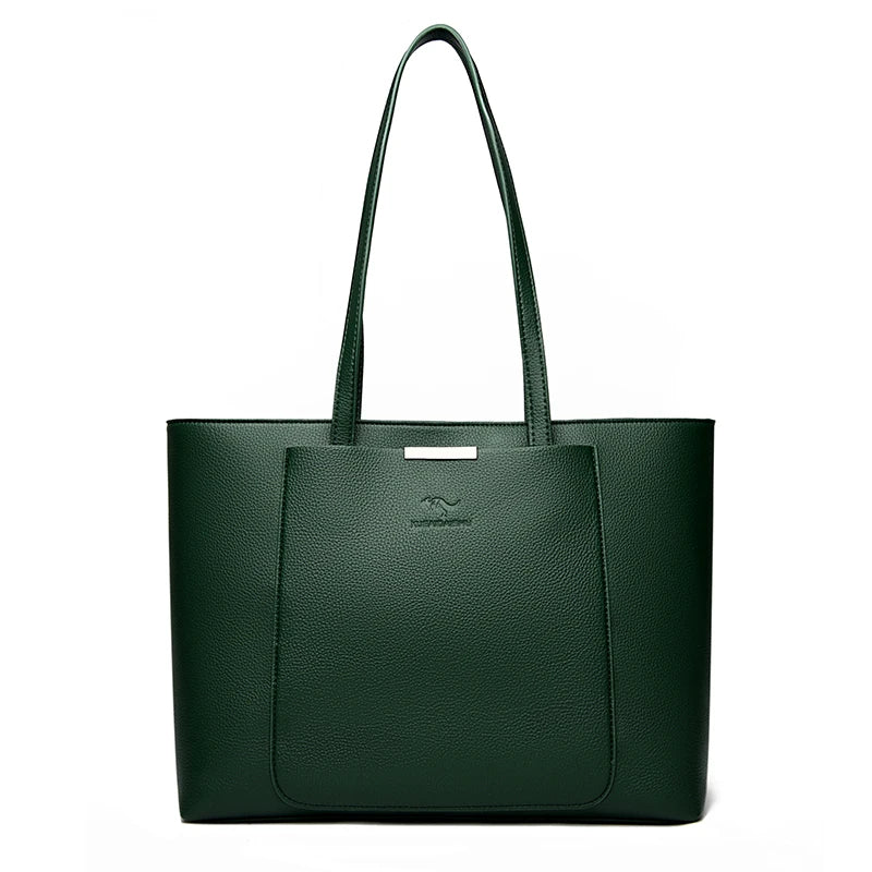 Large Capacity Women Shoulder Tote Bag Pu Leather Hand Bags for Women 2025 Designer Daily commuting Handbags HIgh Quality Sac
