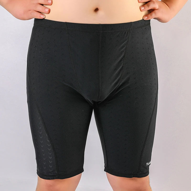 Men swimwear Plus Size Mens Swimming Trunks Sports Swim Wear 135kg Bottoms Hot Spring  Adult Shorts Printing Pants Beach