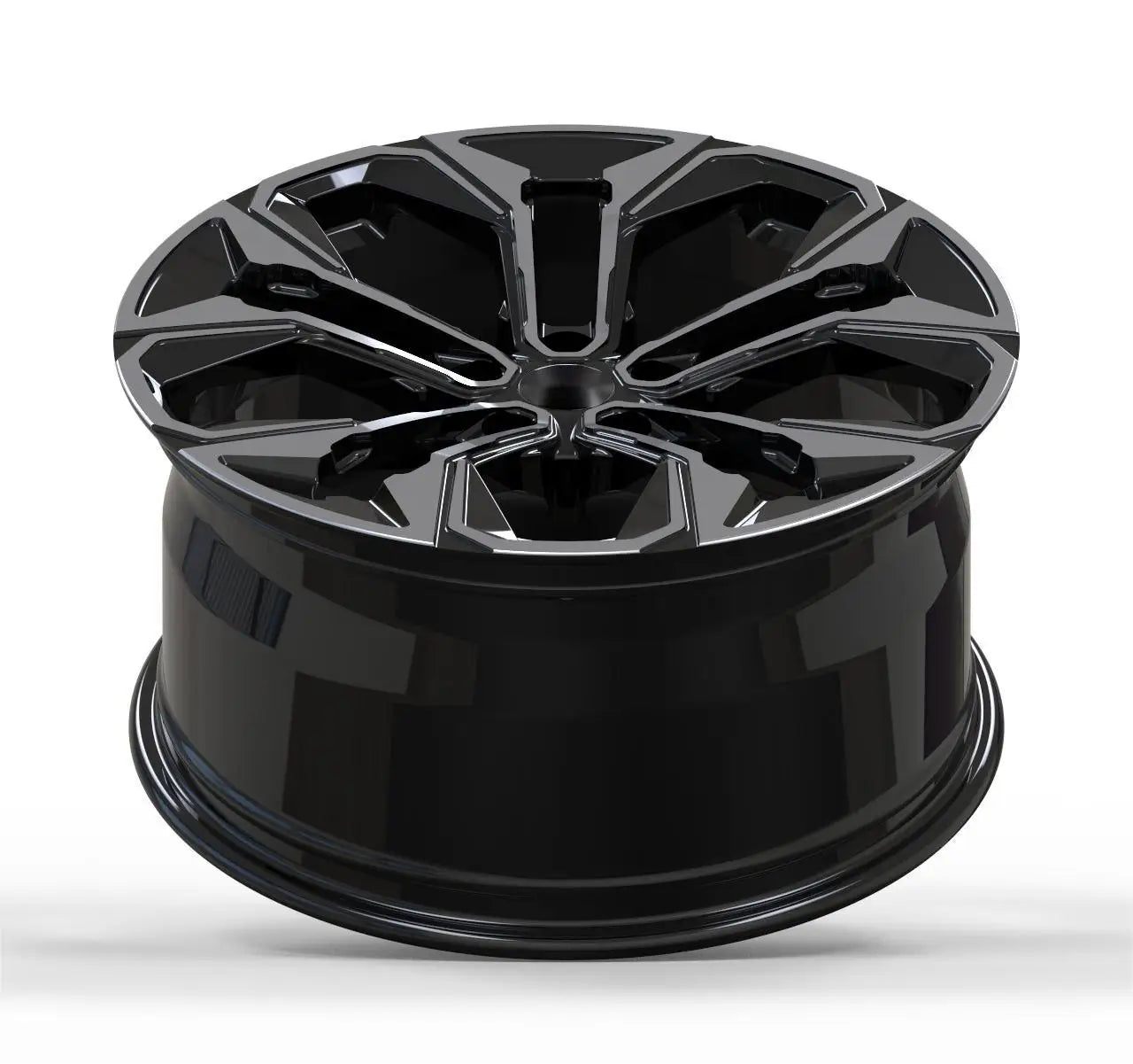 Hebei Zhigu 15" 16" 17" 18" Forged Alloy Wheels 5x100 5x112 57.1 67.1 Centers Chrome Car Rims for Faw Volkswagen