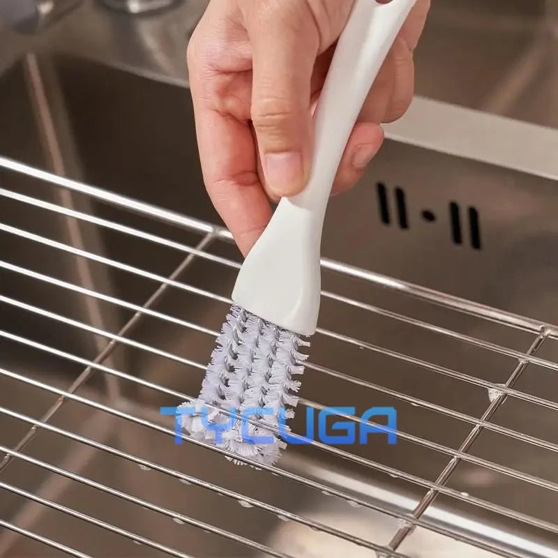 Multifunctional Kitchen Gap Cleaning Brush Gas Stove Stain Removal Brush Dead Corner Free Barbecue Grid Rack Easy To Use 1 pc