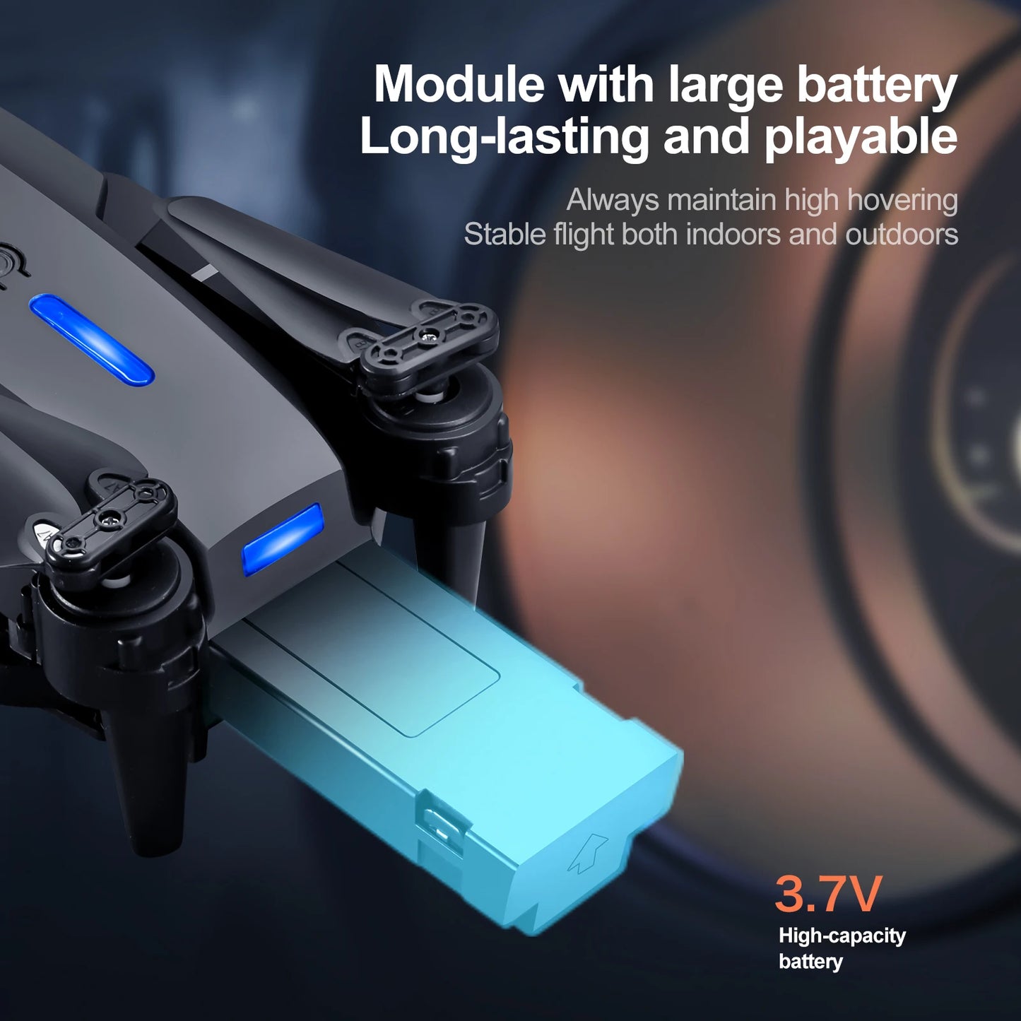 Newest E88 E99D Screen-controlled Lighting Mini Drone 4K 2 Camera Optical Flow Remote Control Aircraft Mavic Air 2