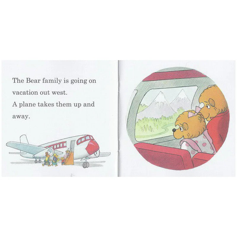 12 Books Set Berenstain Bears, I Can Read Mini Portable English Picture Books, Kids Storybooks, Early Reading Training Materials