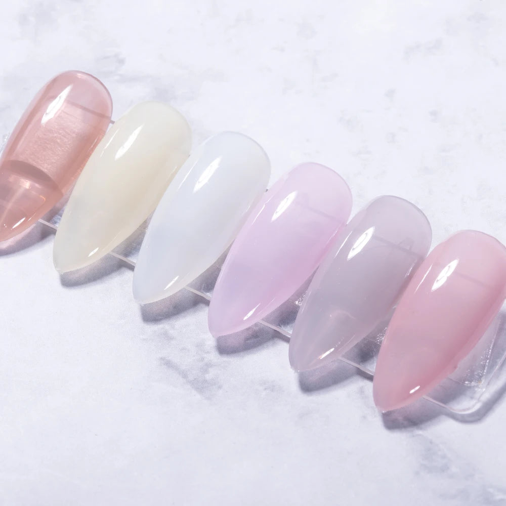 KODIES GEL New Gel Nail Polish 8ML Jelly Autumn Winter UV Semi Permanent Milky White Soft Nail Art Gels Varnish French Manicure
