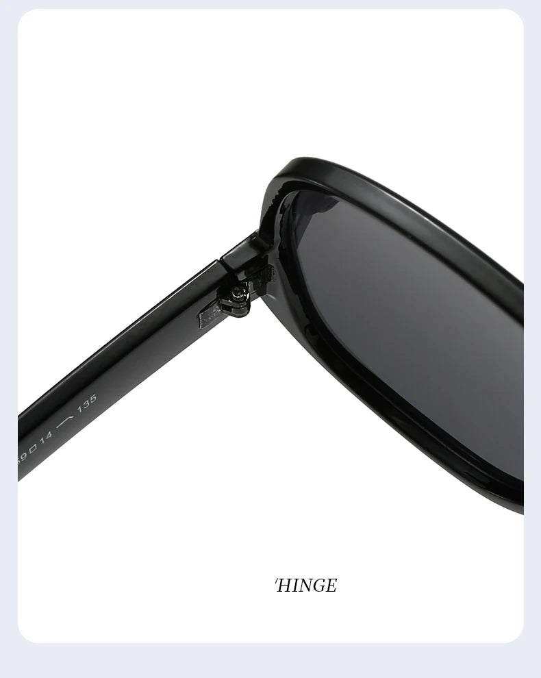 Hiking Camping Oversized Women Double Bridges Anti Light Glasses Fashion Outdoor Driving Eyeglasses Beach Travel UV400 Shades