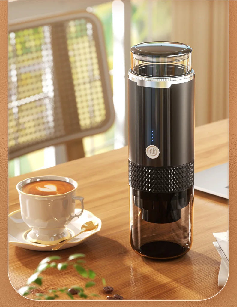 JFBONIN Electric Portable Coffee Machine Capsule Ground Coffee Brewer for Coffee Powder And Coffee Capsule - Coffee Maker