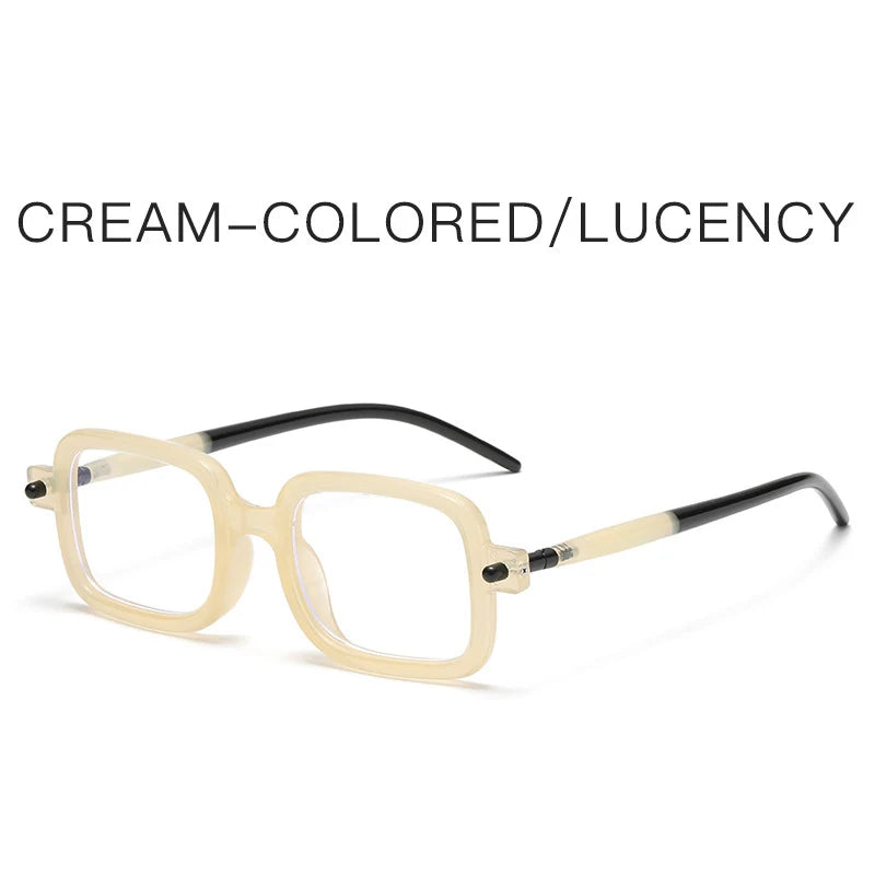 UVLAIK Myopia Optical Glasses Frame Men Women Retro Square Sunglasses Fashion Anti Blue Light Computer Goggles Eyglasses
