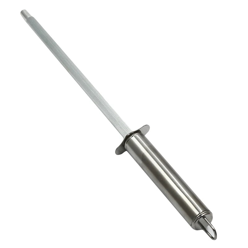 Professional Chef Blade Sharpener Rod Diamond Sharpening Stick Honing Steel For Kitchen Blade Stainless Steel Blade