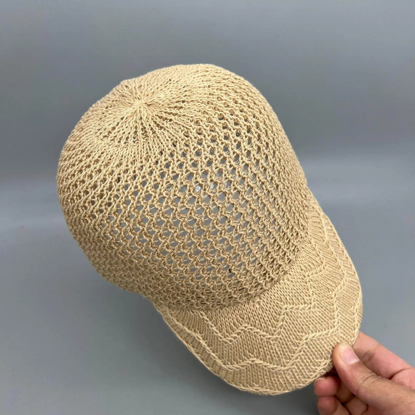 Spring And Summer Hats For Women Baseball Cap Hollow Thin Outdoor Travel Sun Protection Hat Casual Cap 2025 New Sunhat Wide Brim