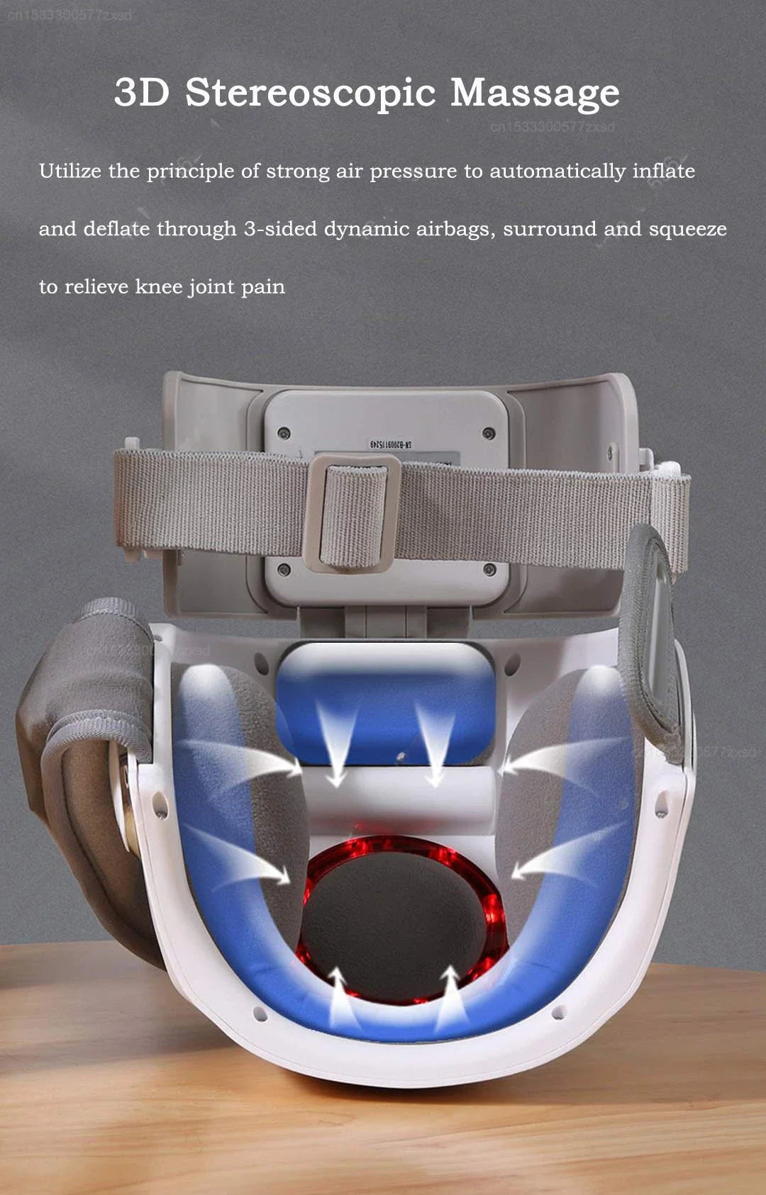 Xiaomi Pangao Intelligent Knee Massager Air Pressure Massage Infrared Heating Physiotherapy Instrument Knee oint Pain Relief