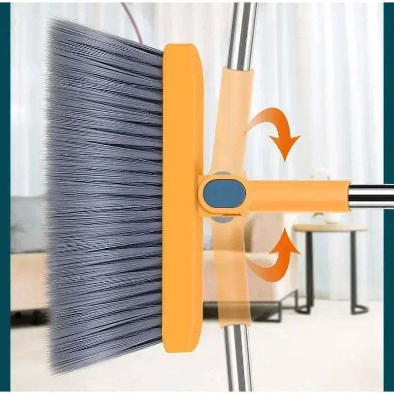Broom Set Household  Broom Dustpan Set Brush Head Sweeping Folding Garbage Shovel Broom