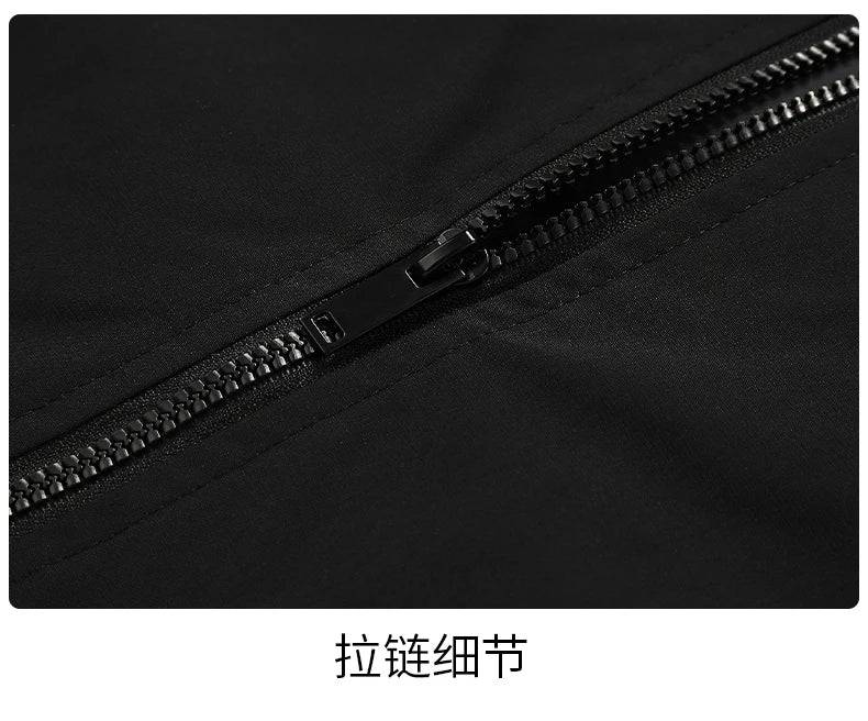 Casual Sports Jacket Men's 2025 Spring New Minimalist Splicing style Retro Windbreaker Male Trendy Loose Oversized Hooded Coat