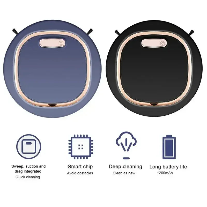 Xiaomi Smart Sweeping Robot Silent Vacuum Cleaner Sweep Mop Brush 3-in-1 Multi-function Intelligent Automatic Vacuum Cleaner