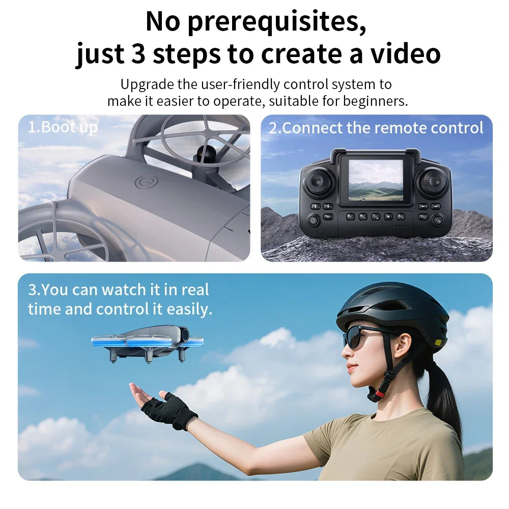E69 Max Drone 5G GPS Return Professional 8K HD Aerial Photography 18000m RC Brushless Motor Optical Flow Quadcopter Toys