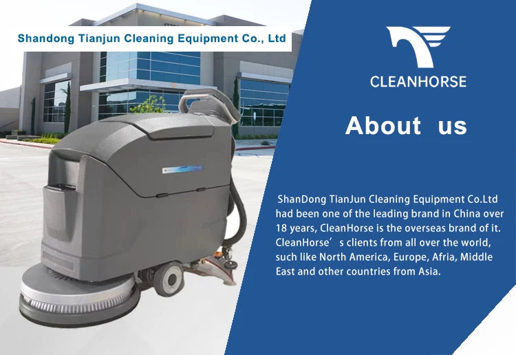 Multi-function Battery Operated Robot Industrial Self Propelled Floor Washing Machine Scrubber Dryer