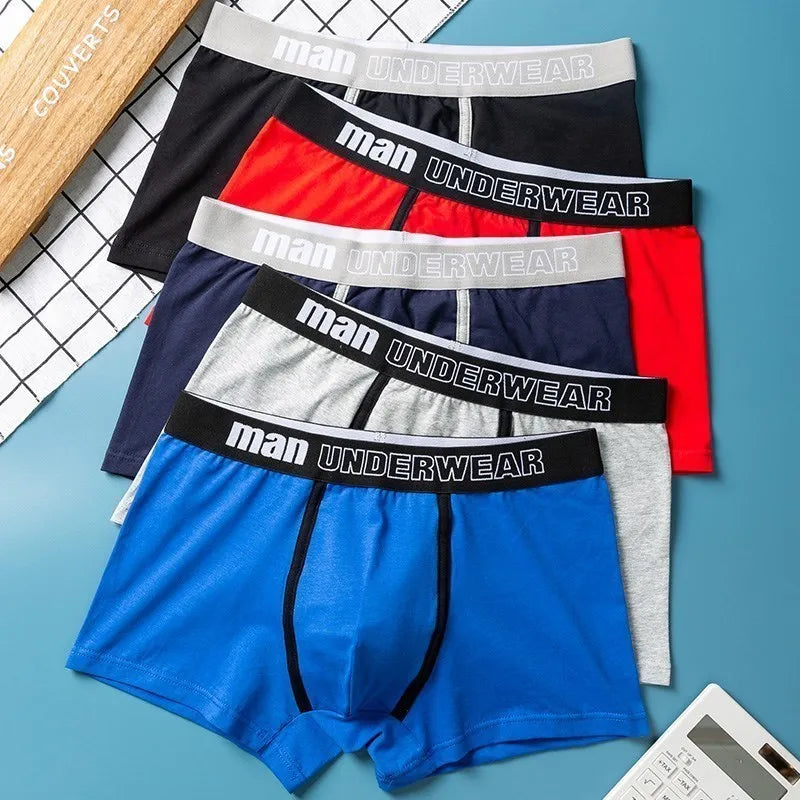 Men Boxers Shorts Underwear Men Home Underpants Printed Men Boxer Cuecas Cotton Soft Male Panties Homme Underwear Men