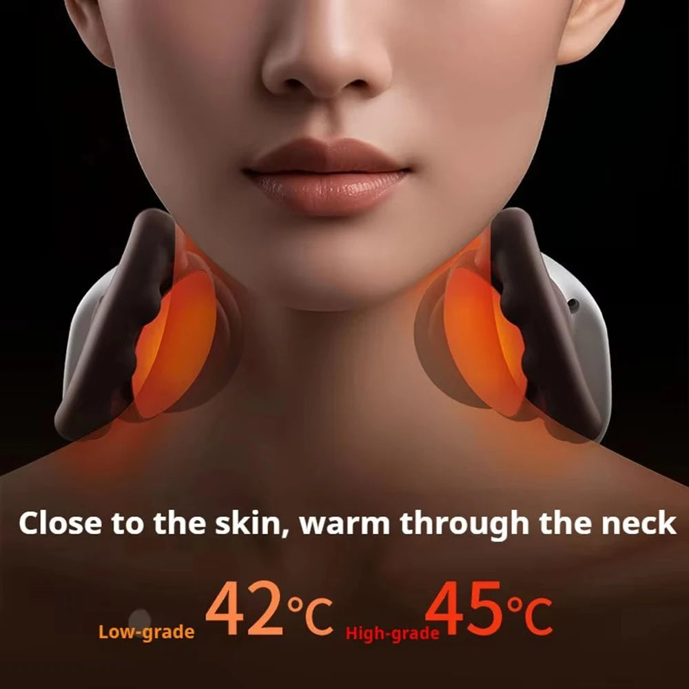 Neck Shoulder Massager Kneading Shiatsu Massager Shawl Kneading Spine Back Muscle Relaxer Trapezius Neck and Shoulder Massage