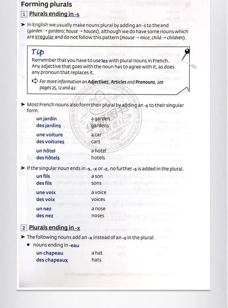 Easy Learning English Verbs Original Language Learning Books  Easy Learning French
