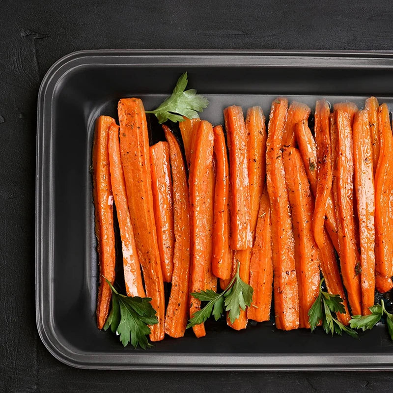 1Pc Nonstick Cake Pan Rectangular Casserole Pans Casserole Baking Pan Lasagna Container Carbon Steel Baking Pan