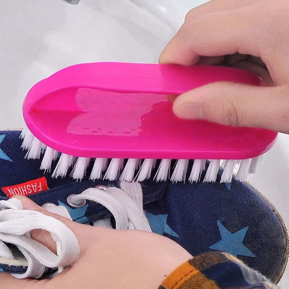 Soft Bristle Plastic Shoe Brush Multi-functional Scrubbing Clothes Brush Laundry Brush Decontamination Laundry Brush