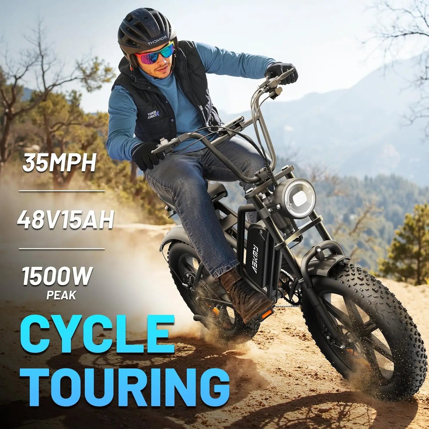 Electric Bike for Adults and Teens with 500W/750W/1500W Peak Motor, 14"/20"/26" E Bike with 48V Removable Battery,, Customized