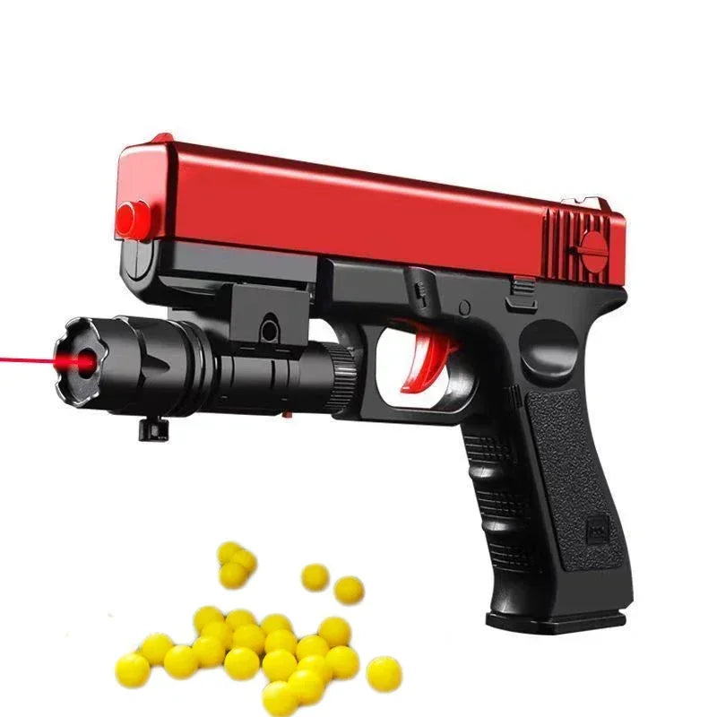 G G17 Foam Soft Bullet Toy Gun Airsoft Manual Pistol Launcher CS Shooting Games Weapons For Kids Boys Gift