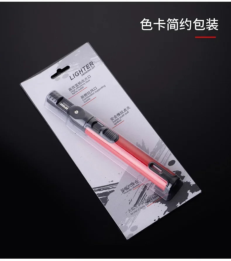 Mini Cordless Torch Blow Torch Pen Shaped Gas Soldering Iron Gun Welding Tool Soldering Iron Flamethrower Butane Torch Gun