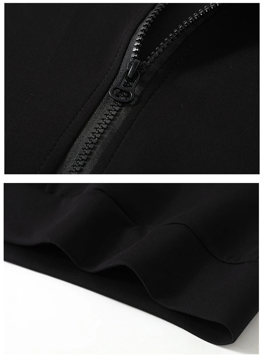 10XL Plus Size Tracksuit Men Spring Autumn Sets Jacket Sweatshirt Pants Fashion Casual Male Suits Jacket Big Size 10XL