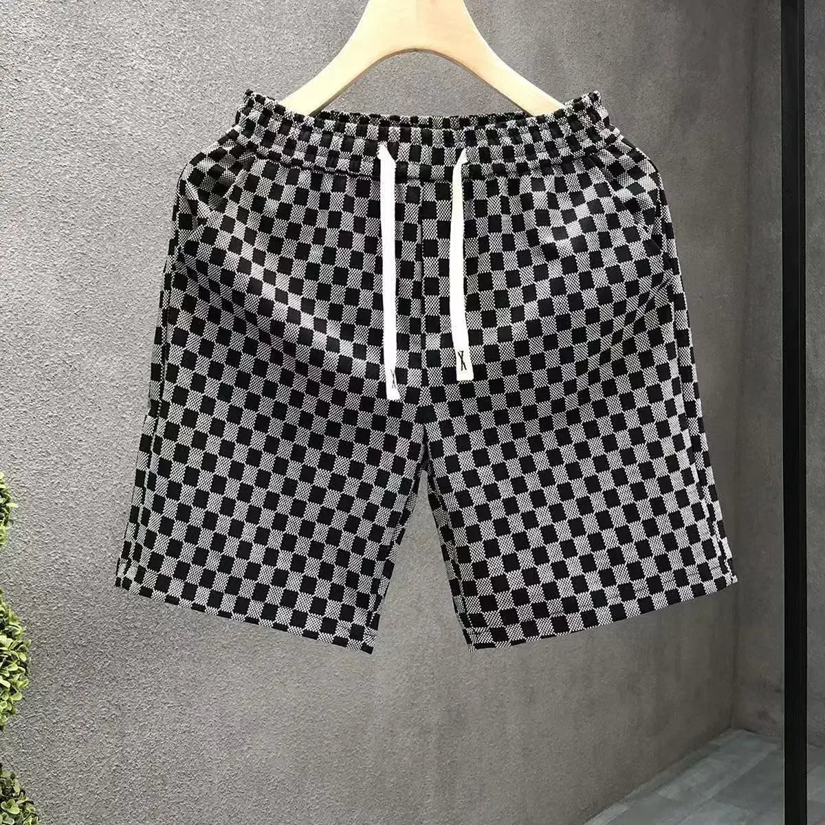 Summer casual shorts thin loose fashionable men's ins sports five-point beach pants