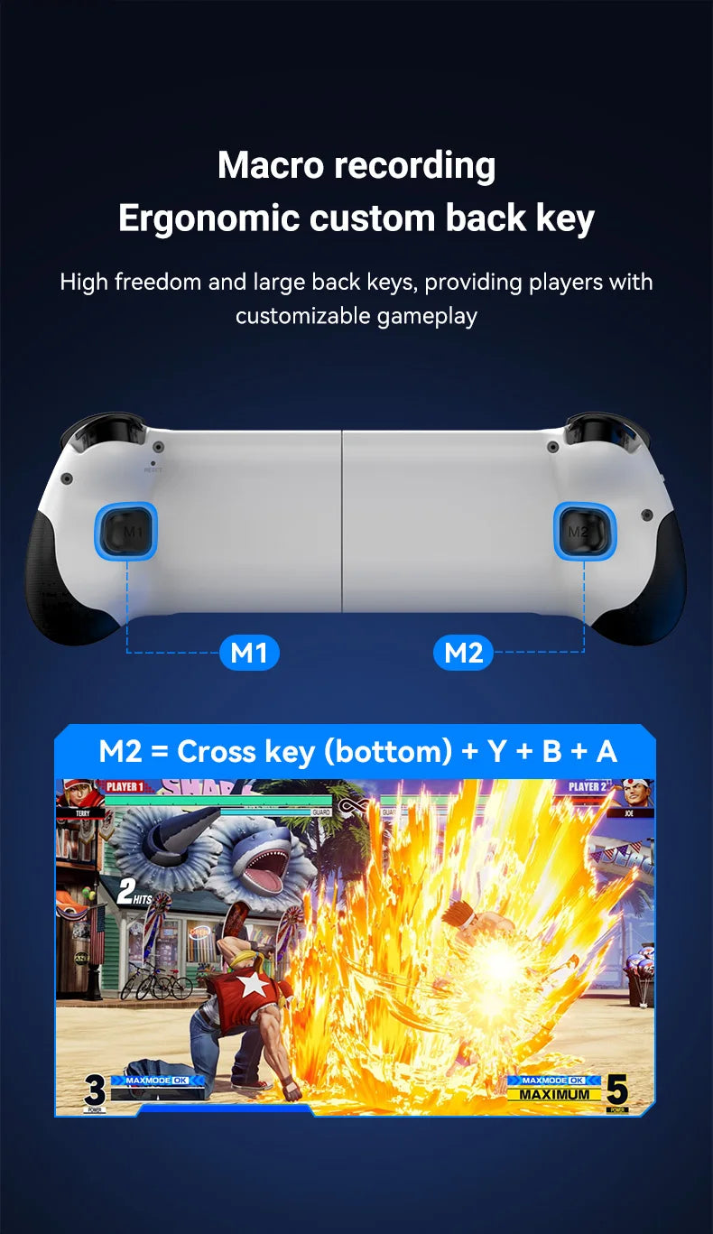 Gamepad Gaming Control Game Pad Controller For iPhone IOS 15 16 Android Mobile Cell Phone Cellphone USB Wired Trigger Mando Kit