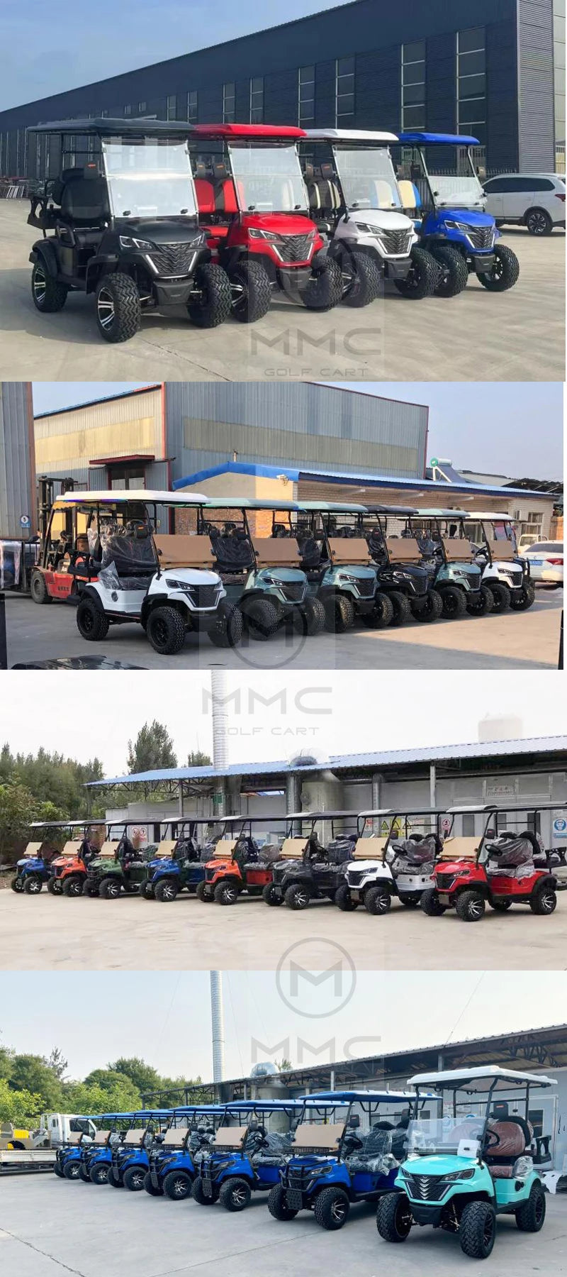 Factory Direct Sales 4 Seater Golf Cart Prices Are Practical Electric Scooter Global Sale New Lifted Golf Cart With cargo box