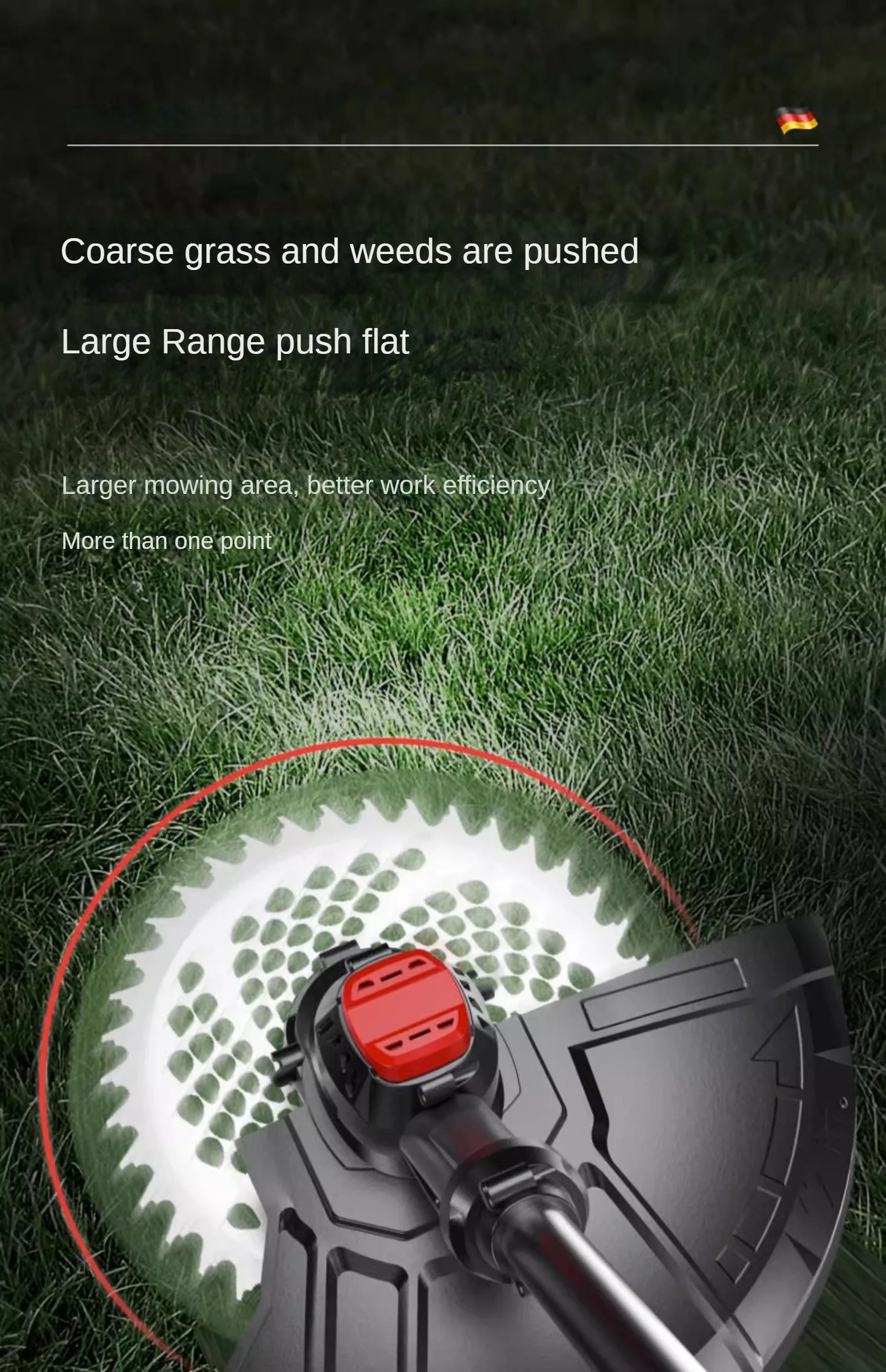 Portable Electric Lawn Mower with Lithium Battery for Home Use and Farming Grass Trimming