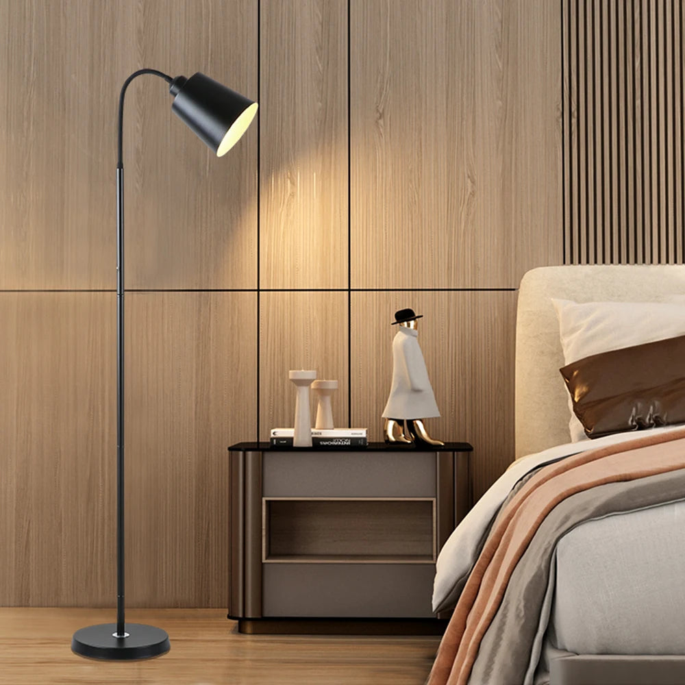 Modern Floor Lamp Adjustable Gooseneck Led Sofa Floor Lights Living Room Bedroom Study Indoor Decoration Standing Floor Lamp