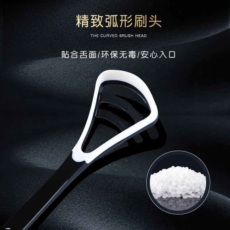 New Tongue Scraper, Tongue Coating Cleaner, Tongue Scraper To Eliminate Bad Breath, Thick And White Tongues Coating, Oral Care