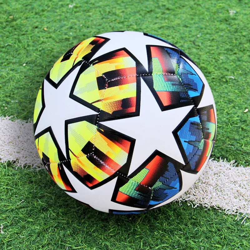 Soccer Balls Official Size 5 PU Material Seamless Match Training Football Goal Team Outdoor Professional Functional Training