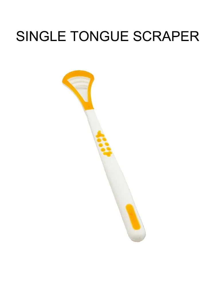 New Tongue Scraper, Tongue Coating Cleaner, Tongue Scraper To Eliminate Bad Breath, Thick And White Tongues Coating, Oral Care