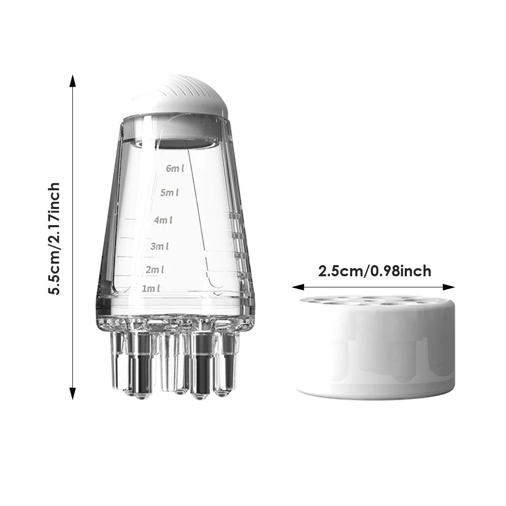 Scalp Applicator Head Massage Comb And 30ml Hair Essential Oil Hair Growth Products Medicine Liquid Applicator Massager Brush