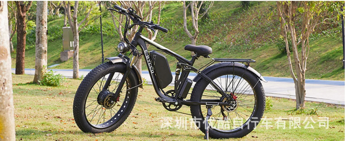 EB7PRO EBike 2000W Powerful Motor 52V23AH Battery Hydraulic Braking Electric Bicycle 26-Inch Fat Tire All Terrain Electric Bike