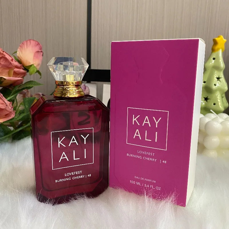 Kayali Unisex Perfume 100ml Long Lasting Fresh Mild Elegant Floral Fruity Natural Fragrance Six Scents Eden Sparkling Lychee 28