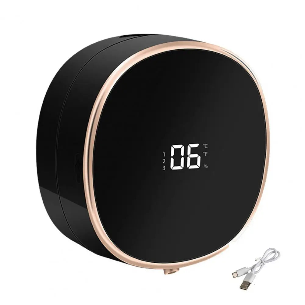 Electric Soap Dispenser with Touch Button Touchless Electric Soap Dispenser Wall Mount for Home Office Hotel for Bathroom